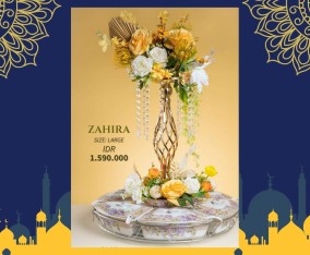 Vicenza Hampers 2025 Florist Zahira motif Lily